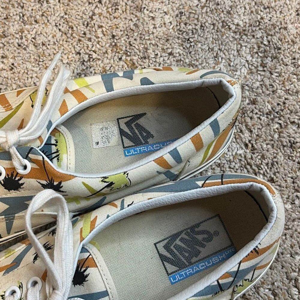 VANS Era SF Island Beach Print Sneakers Men’s Size 11.5 Canvas Lace-Up Surf Skat - Picture 6 of 10